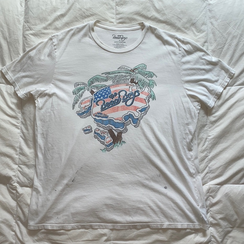 Lucky Brand The Beach Boys Graphic T Shirt